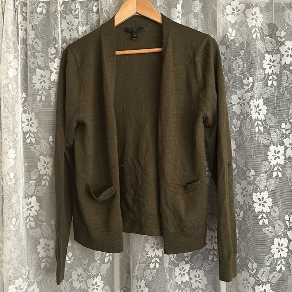 J crew cardigan like new.